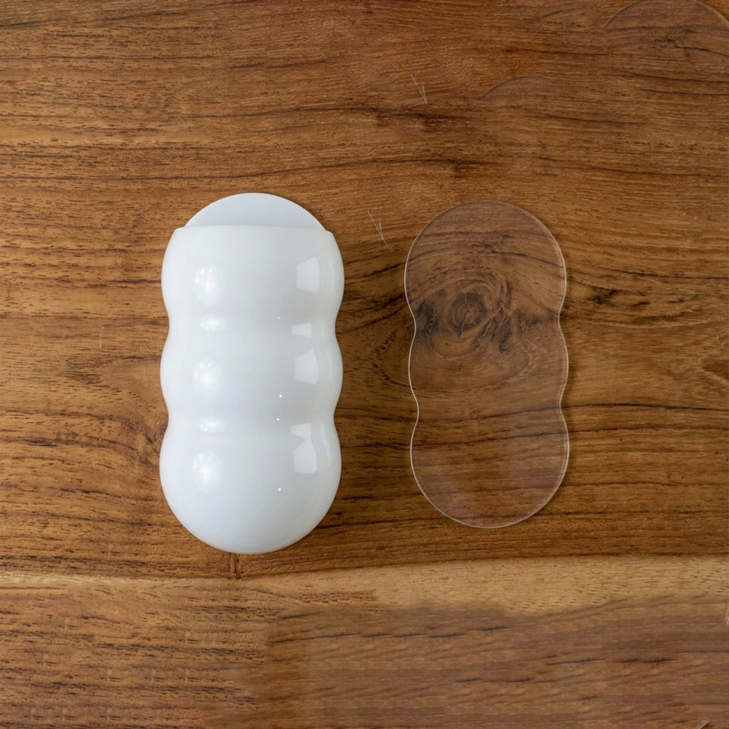 Plastic Caterpillar Shape Self-adhesive Wall Toothbrush And Storage Holder (1 Pc)
