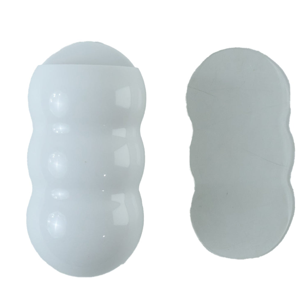 Plastic Caterpillar Shape Self-adhesive Wall Toothbrush And Storage Holder (1 Pc)
